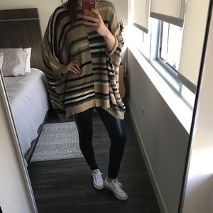 Cotton by Autumn Cashmere Poncho Sweater!